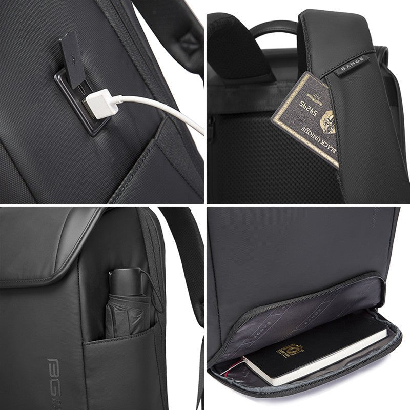 Bange - Bange Defend – Mochila Antifurto Impermeável para Notebook - Mochila AntifurtoMy Bange -