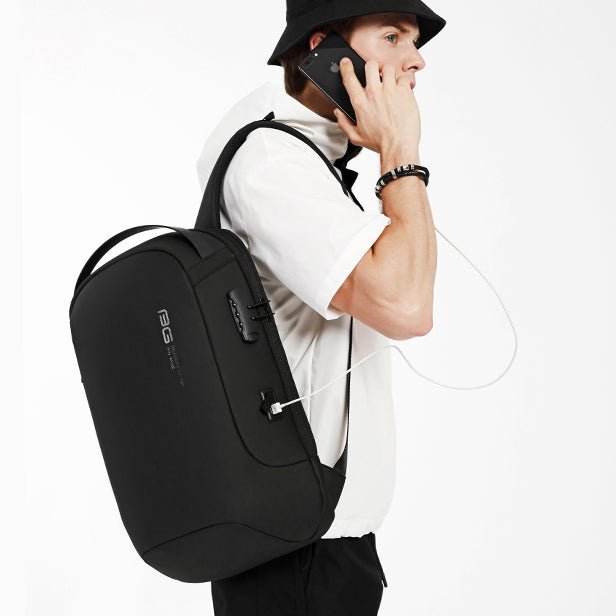 Bange - Bange Locki – Mochila Antifurto Masculina para Notebook - Mochila AntifurtoMy Bange -