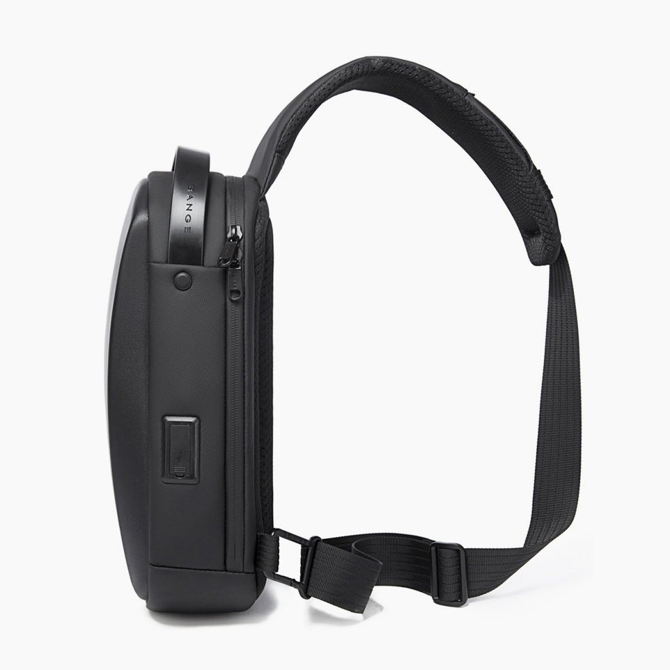 Bange - Bange Shieldy – Bolsa Tiracolo Masculina - Bolsas de ombroMy Bange - &cor_Preto