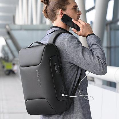 Bange - Bange Tecsafe - Mochila Executiva Antifurto para Notebook - Mochila AntifurtoMy Bange - &cor_Preto